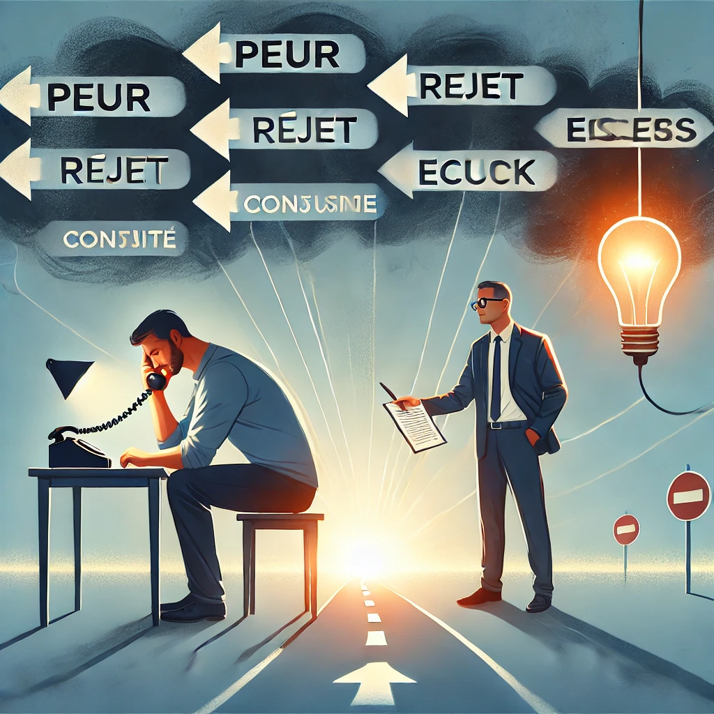 Le coaching et peur de la prospection - L'effet positif: Coach en EFT